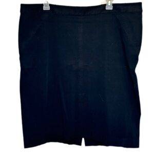 Ann Taylor sz 18 black straight skirt